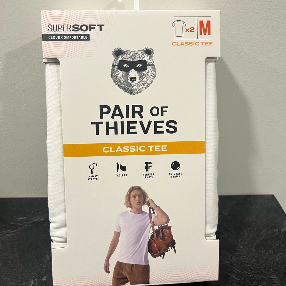 Pair of Thieves White Classic Tee - Men's Short Sleeve